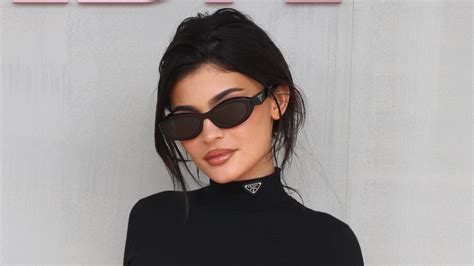 prada reading sunglasses kylie jenner|kylie jenner prada dress.